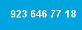 923 646 77 18 923 646 77 18